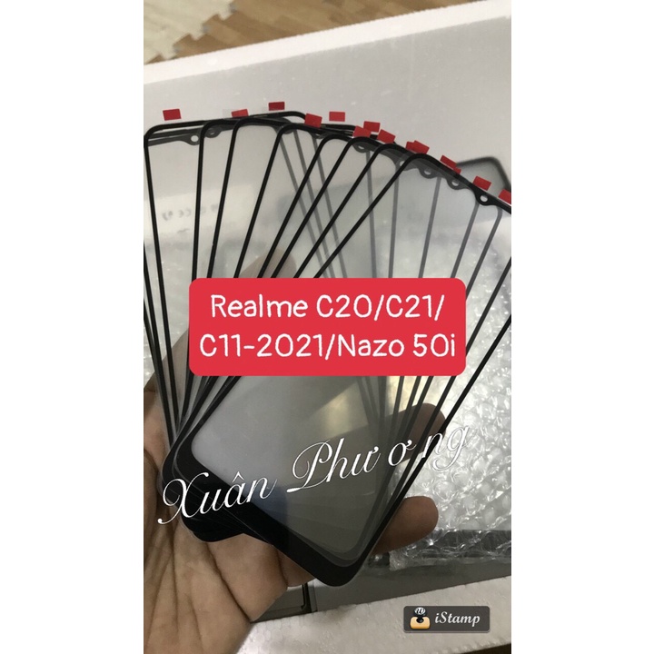Mặt kính Ép Kính Realme C20 / C21 / c11-2021/ Nazo 50i