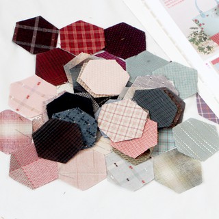 Diy quilters Vải Nhật Bản 3.8cm.Grandmother garden Popline Sợi Nhuộm Vải, Chắp Vá Đính Vải Hỗn Hợp 100 Chiếc