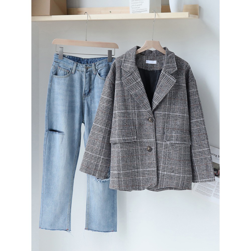 Order _áo khoác blazer kẻ Hàn Quốc TS0939 | BigBuy360 - bigbuy360.vn