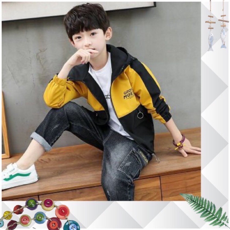 Áo khoác gió cho bé