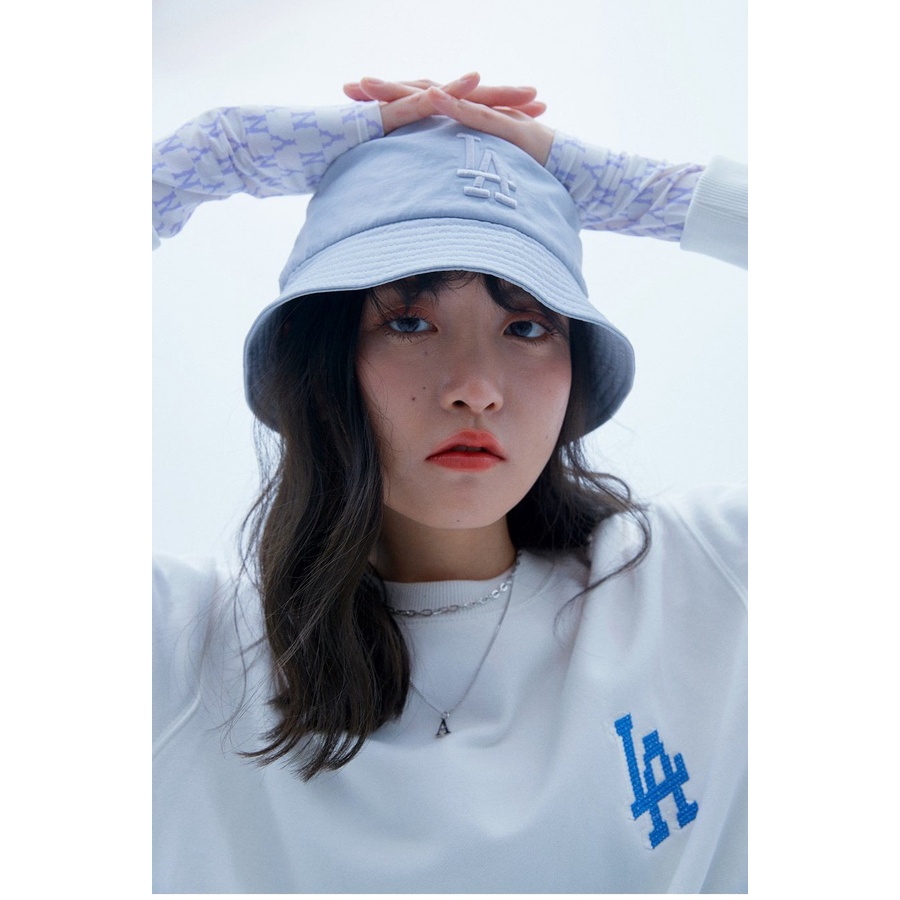 Nón Vành Unisex Thêu LA Bucket Phong Cách Hàn Quốc [N11 + N14]