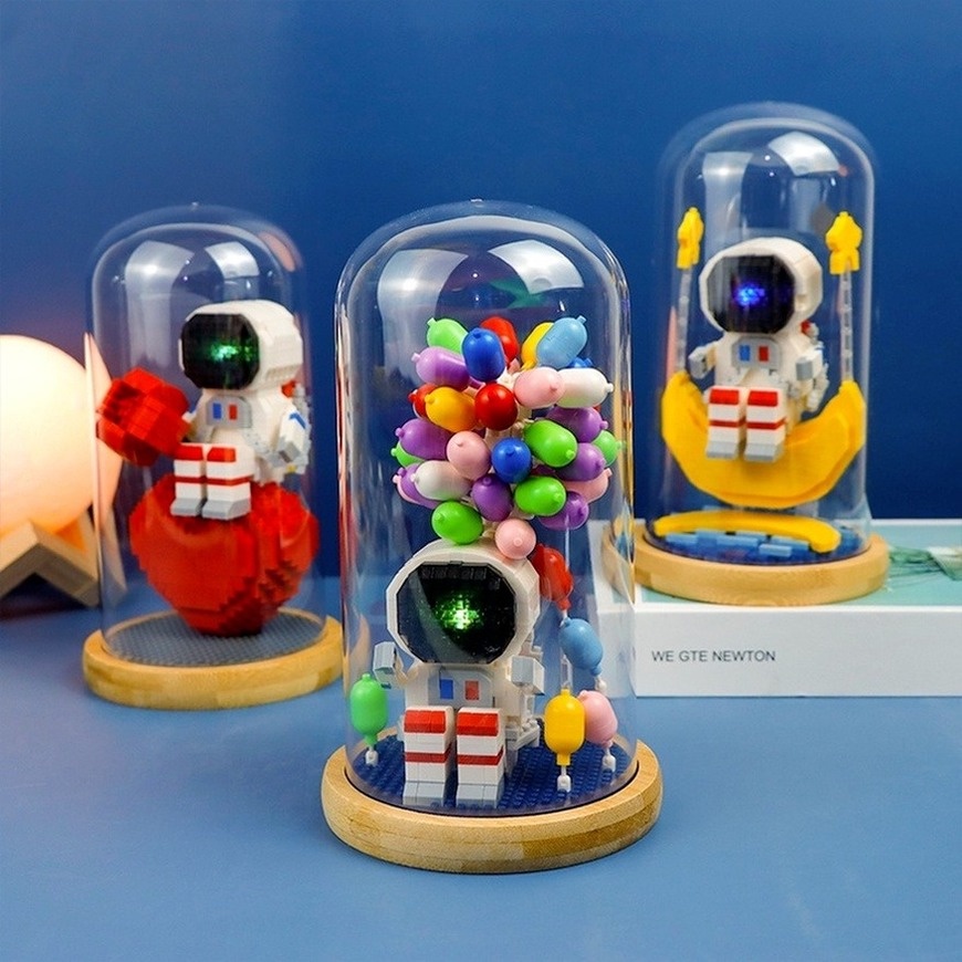 Mô hình Phi Hành Gia tự lắp ghép  - kèm ảnh thật chi tiết