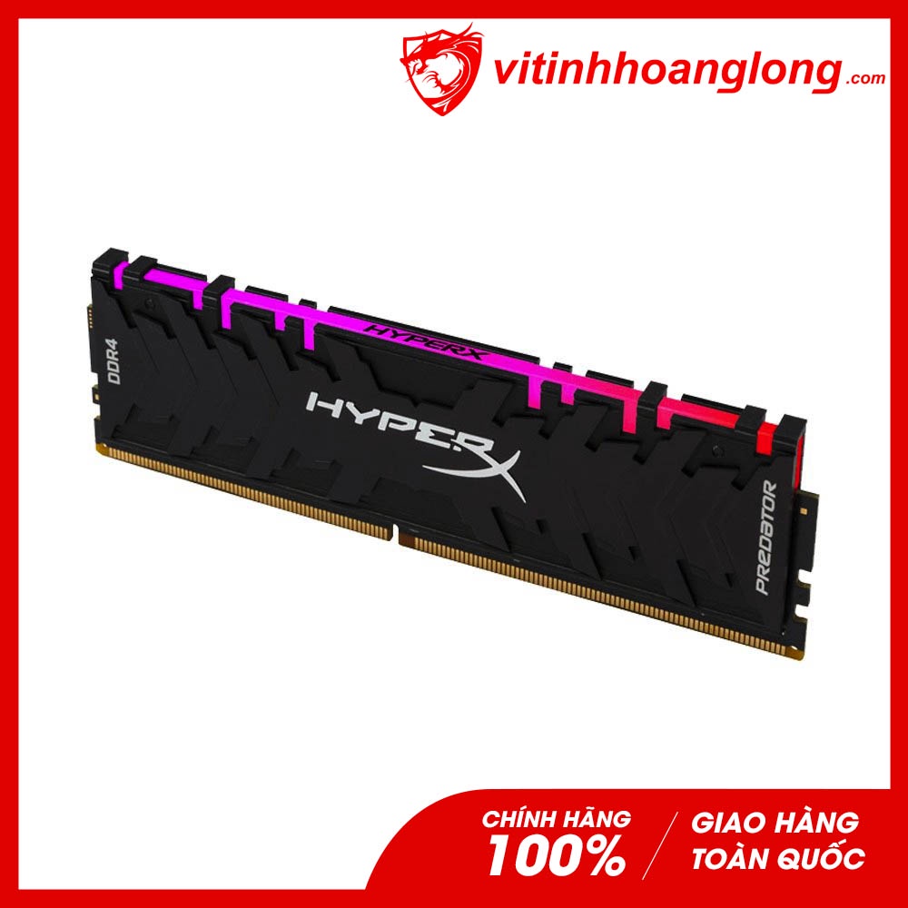 Ram PC máy bàn Kingston HyperX Predator RGB 8GB 3200MHz DDR4 HX432C16PB3A/8 - Hàng chính hãng