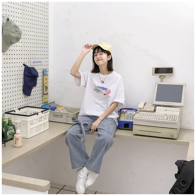 Áo thun nam nữ form rộng tay lỡ thời trang 4YOUNG ATTL06 | BigBuy360 - bigbuy360.vn