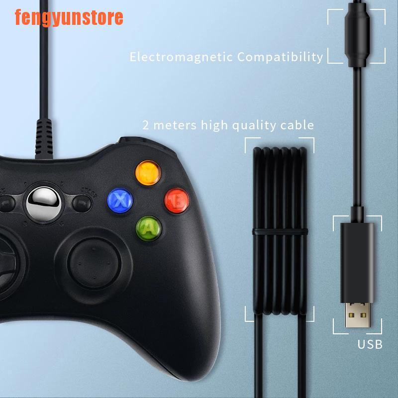 【tin】USB Wired Gamepad Joystick Official Microsoft PC Controller For Windows 7