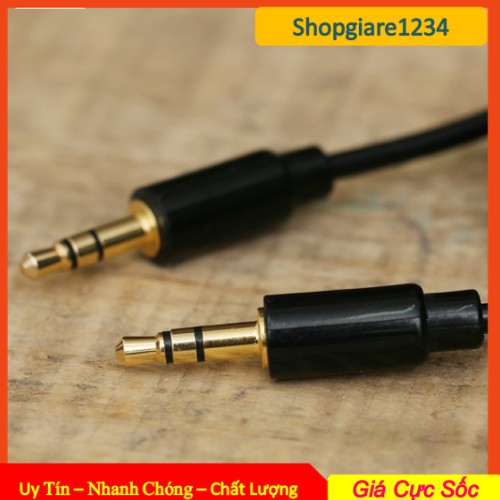 Dây Loa 2 Đầu 3.5mm dài 1.5m/ 3m/ 5m- Dùng Nối Máy Tính, Điện Thoại, Mp3 với Loa,Tivi, Amply