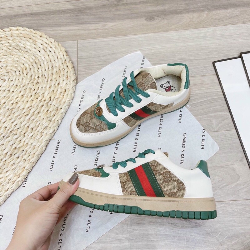 Giày thể thao nữ sọc em Sale Giá Sốc(HÌNH THẬT+tặngvớ)