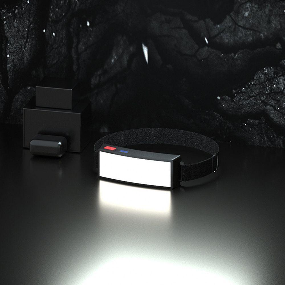 WATTLE Đèn Pin Đội Đầu Sạc USB Bền Bỉ Tiện Dụng Khi Đi Câu Cá Ban Đêm