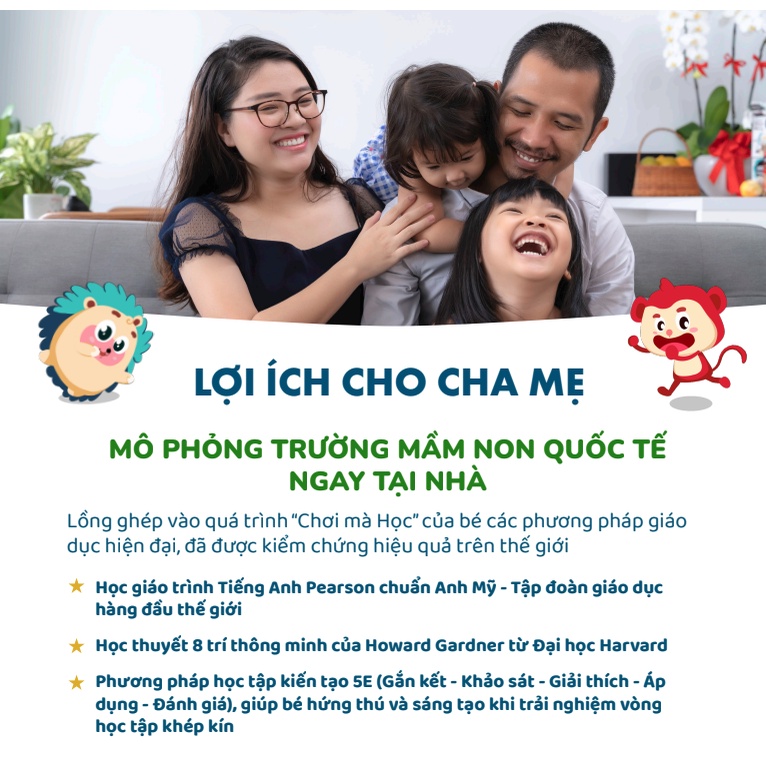 Toàn Quốc  1 mã học tiếng Anh tại phần mềm ICANKID sáng lập bởi Galaxy Education