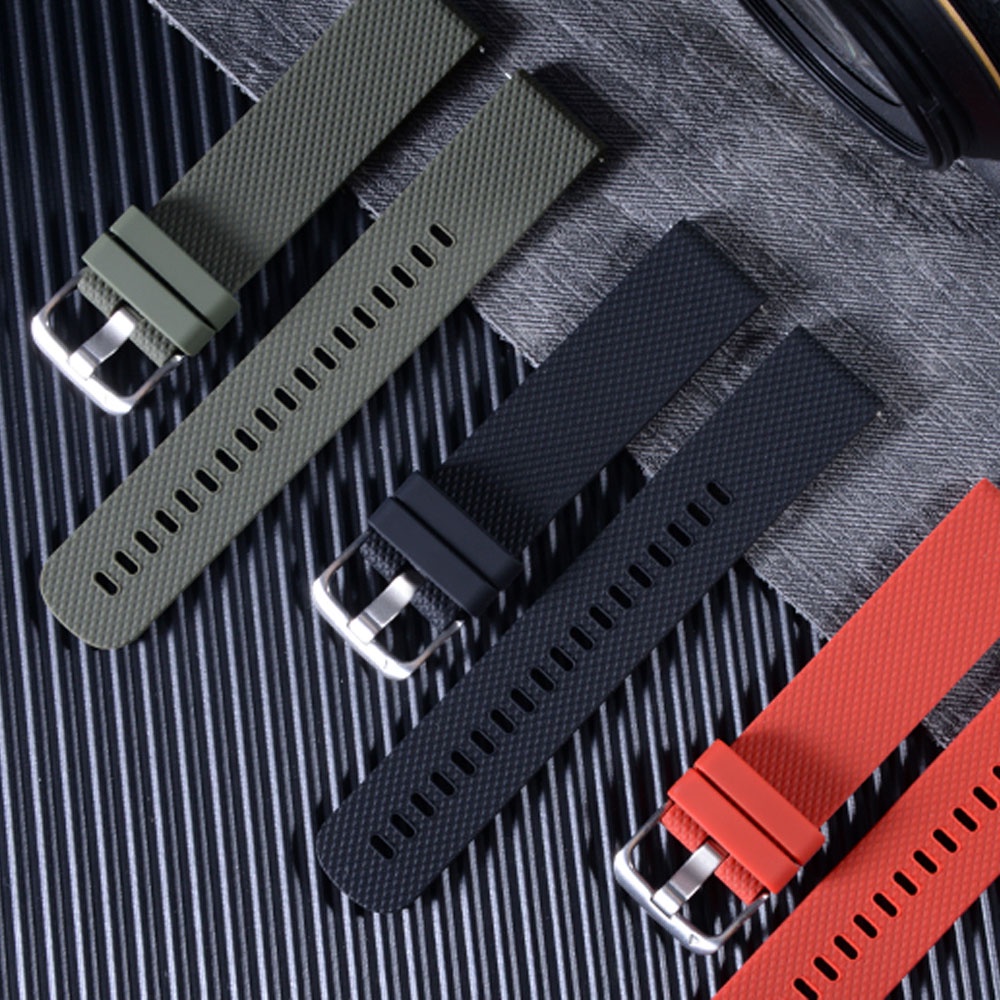 Dây Đeo Silicon 20Mm Thay Thế Cho Đồng Hồ Thông Minh Xiaomi Huami Amazfit Bip U pro GTS 3 Bip S Lite GTS 2 Mini GTR 42mm