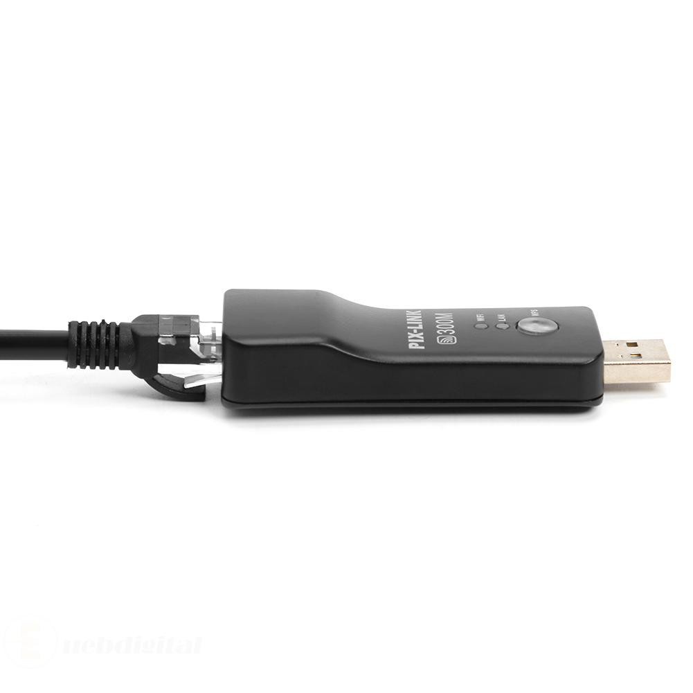Usb Kết Nối Mạng Không Dây 300mbps Rj45 Wps | BigBuy360 - bigbuy360.vn