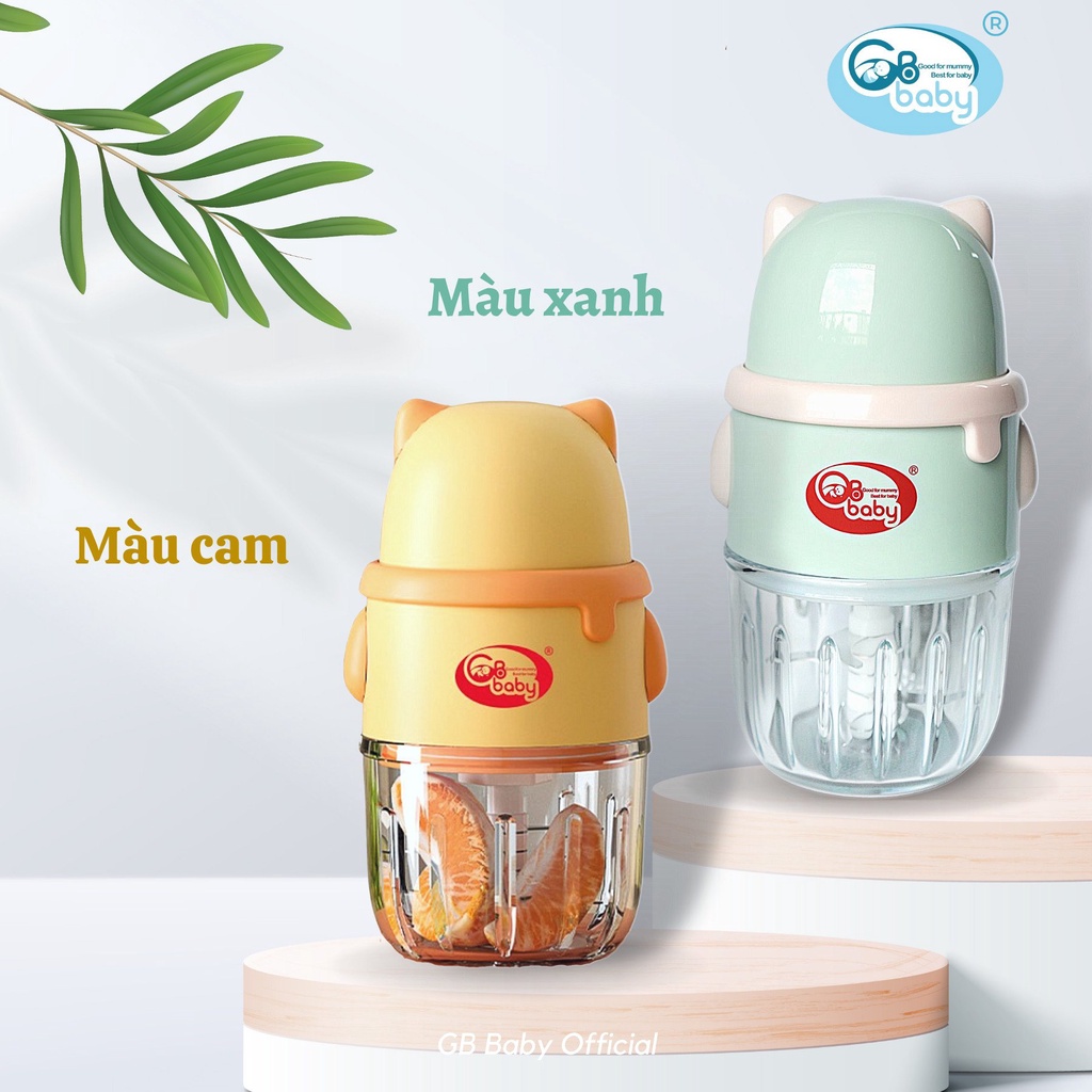 [Gb-Baby Chính Hãng]Máy Xay Cầm Tay 1 Cối Đa Năng Gb Baby Chính Hãng, Xay thịt, cháo, Sinh Tố , tỏi ớt Cho Bé Ăn Dặm (X-