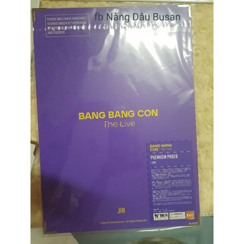 Khung hình BTS Premium hàng chính hãng (Bangbangcon)