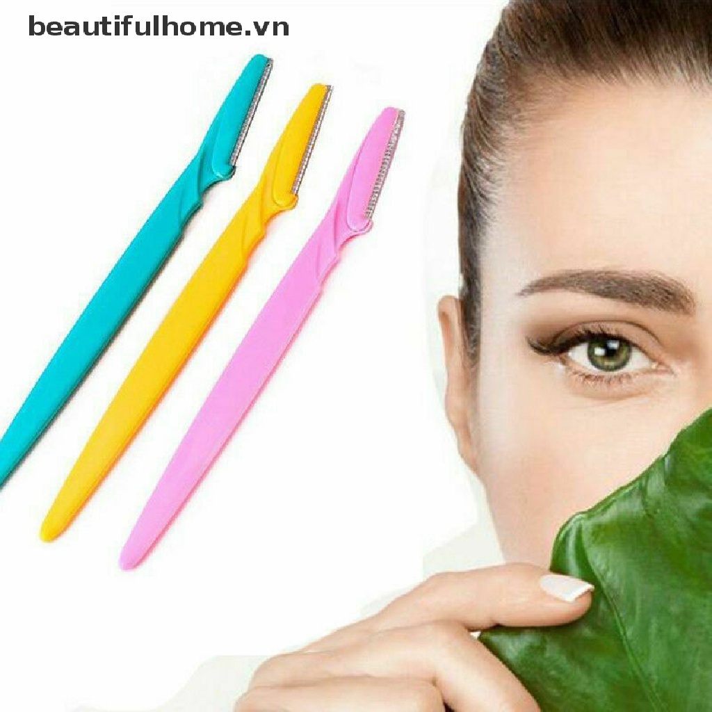 [Hàng mới về] Dao cạo định hình tỉa lông mày an toàn tiện dụng