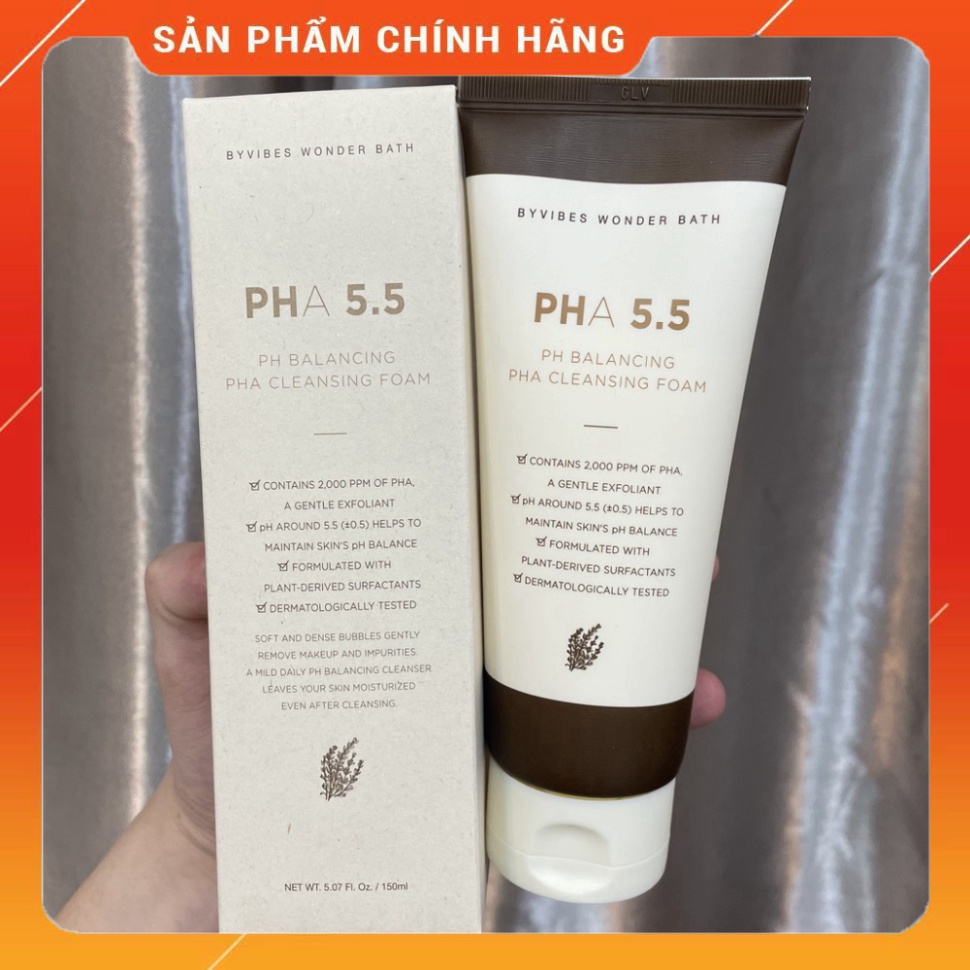 Sữa Rửa Mặt Cân Bằng Da PHA 5.5 pH Balancing Cleansing