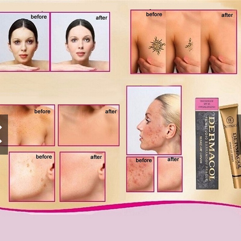 [Hàng mới về] Kem che khuyết điểm tự nhiên kháng nước phù hợp với mọi loại da | BigBuy360 - bigbuy360.vn