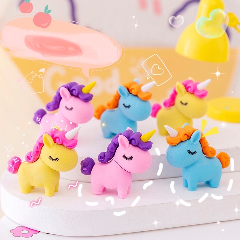 Tẩy gôm ngựa Pony Unicorn