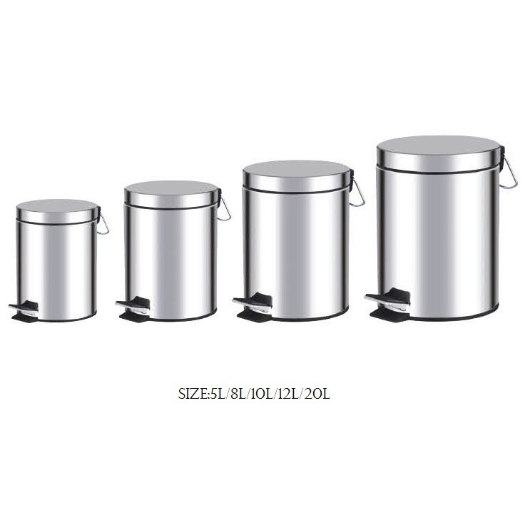 THÙNG RÁC INOX ĐẠP CHÂN, THÙNG RÁC VĂN PHÒNG