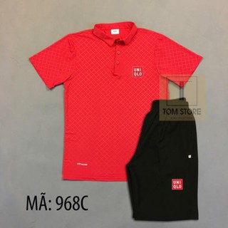 ( Sẵn hàng ) ÁO THUN LẠNH UNI KẺ VÂN CHÌM ^