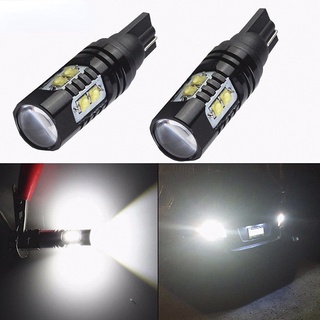 Cree 2 bóng đèn led ánh sáng trắng t10 6000k cho xe hơi