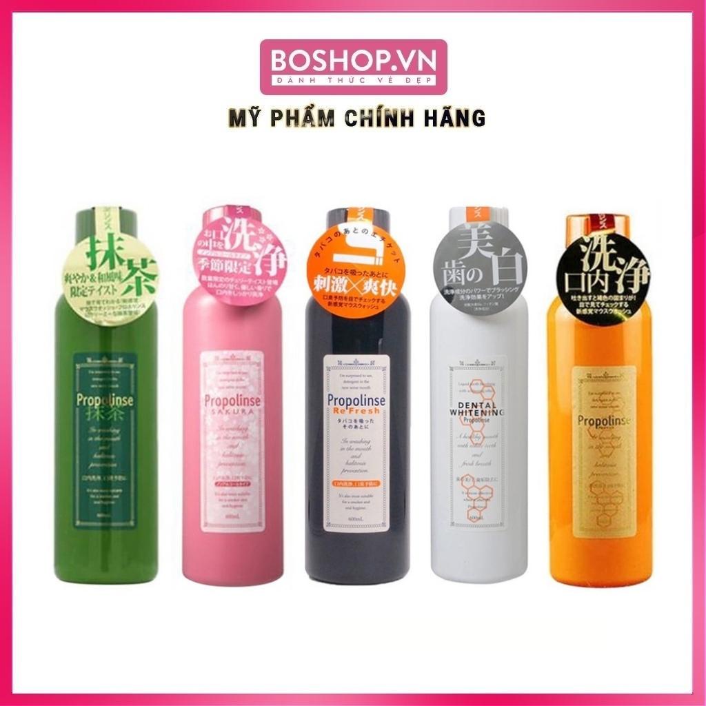Nước Súc Miệng Propolinse Trắng Răng Nhật Bản 600Ml