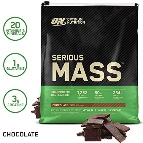 SERIOUS MASS 12lb (5,4KG) - SỮA TĂNG CÂN BỔ SUNG VITAMIN KHOÁNG CHẤT