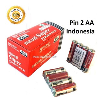 Hộp 40 viên Pin Tiểu 2A maxcell - Atmshop