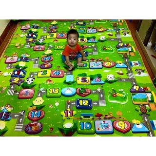 Thảm chơi Maboshi cho bé 2 mặt 1.8*2m