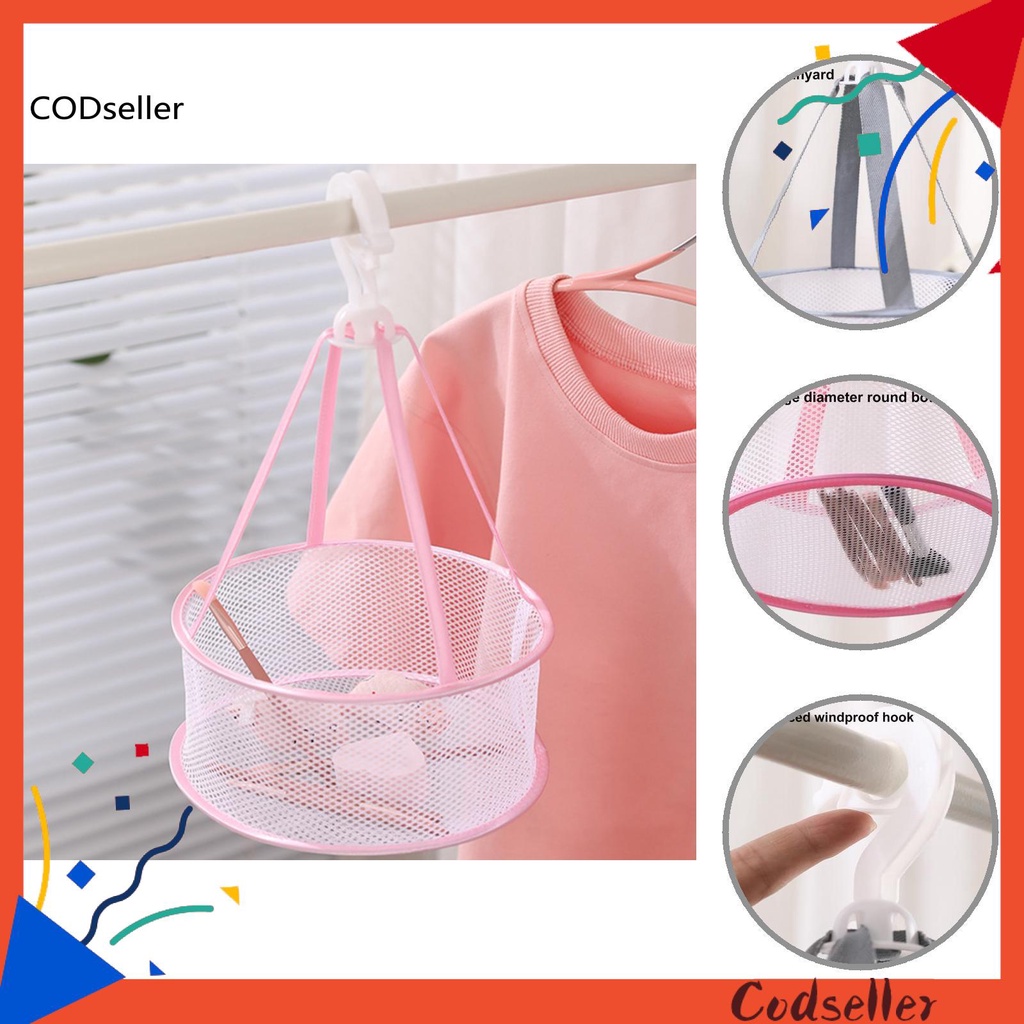 Cods Rổ Lưới Phơi Khô Đồ Dùng Nhà Tắm Mini Chống Gió Chịu Tải Mạnh