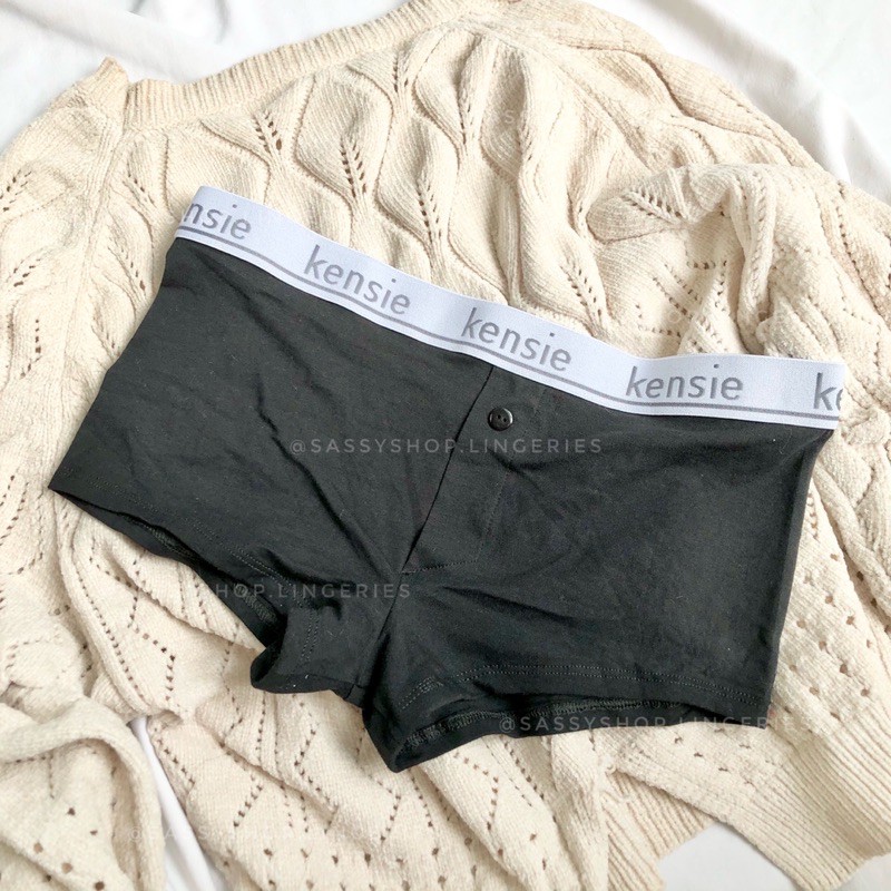 [RẺ NHẤT] SASSY Quần lót nữ cotton KENSIE dạng boyshort