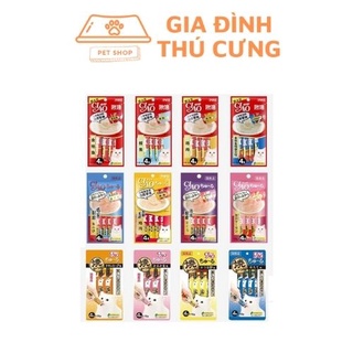 Súp thưởng Ciao Churu cho mèo - Pate Ciao Churu - 4 thanh/túi - Gia Đình Thú Cưng