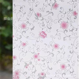 5M decal dán kính keo sẵn hoa lá khổ 45 cm