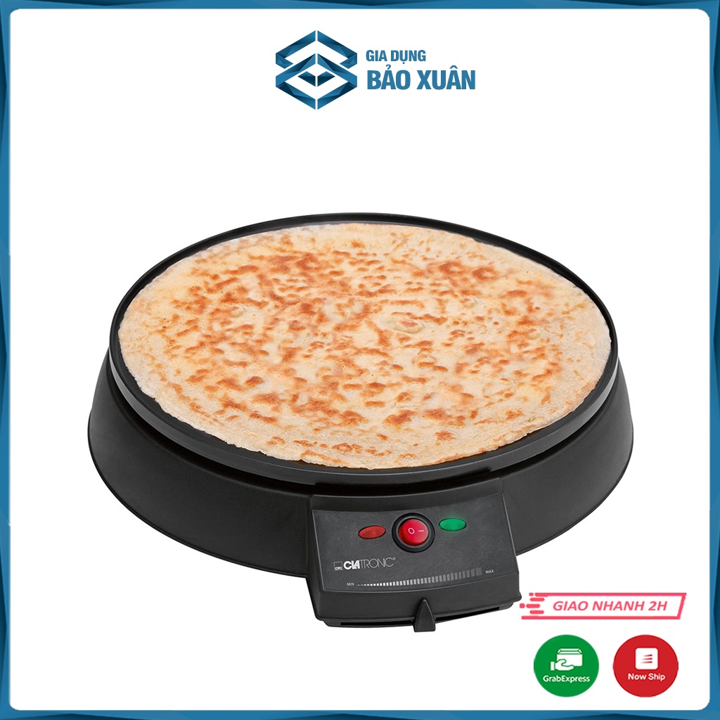 Máy làm bánh cuốn, làm bánh crepe, bánh xèo Clatronic [Nhập khẩu Đức]