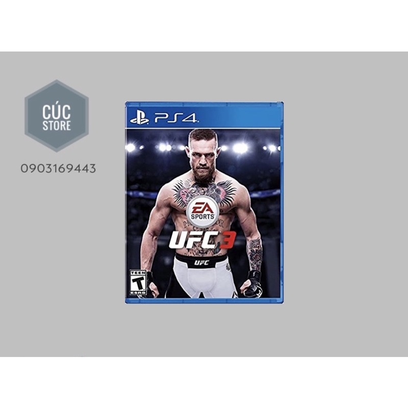 Đĩa chơi game PS4: UFC 3