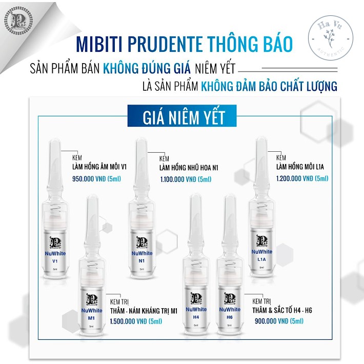 [Hạ Vũ Authentic] KEM KHỬ THÂM NHŨ HOA - VÙNG KÍN NUWHITE N1 H6 V1 L1A CHUẨN MỸ | BigBuy360 - bigbuy360.vn