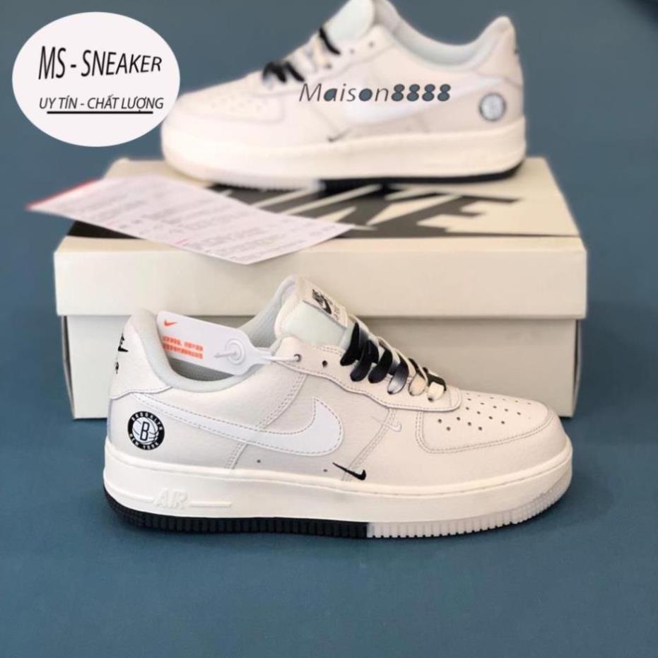 Giày Air Force 1 màu be sữa,AF1 âm dương hàng đẹp dành cho nam nữ dễ phối đồ siêu hot- NT STORE SNEAKER