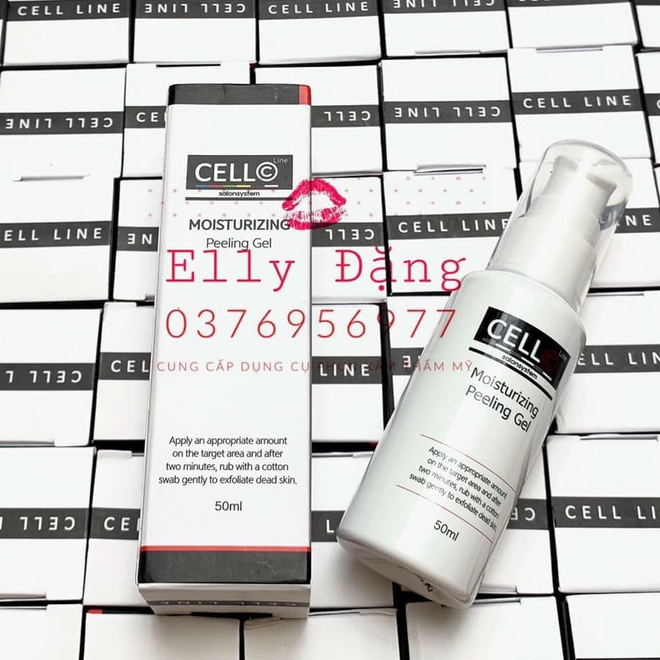 Tẩy tế bào chết cello Hàn Quốc Chính Hãng, tẩy da chết môi cello lọ 50ml chính hãng