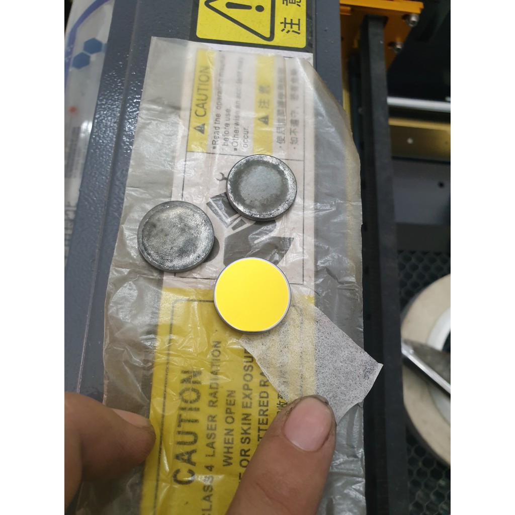 Gương Phản Chiếu Mạ Vàng Milageto Cho Máy Cắt Laser CO2