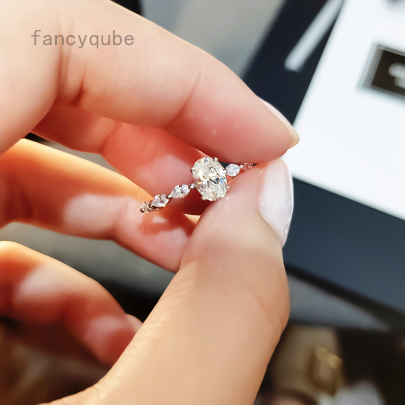 Nhẫn Đeo Tay Kim Loại Đính Đá Thời Trang Cho Nữ