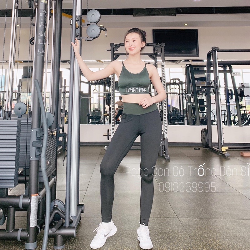 [Quà Tặng Kèm] Bộ Đồ Tập Gym Nữ,Set Đồ Tập Yoga,Set Thun Dệt ( Kèm video)