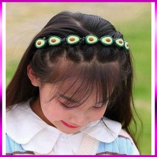 Bờm Kẹp Tóc Mái Hoa Siêu Dễ Thương Cho Bé