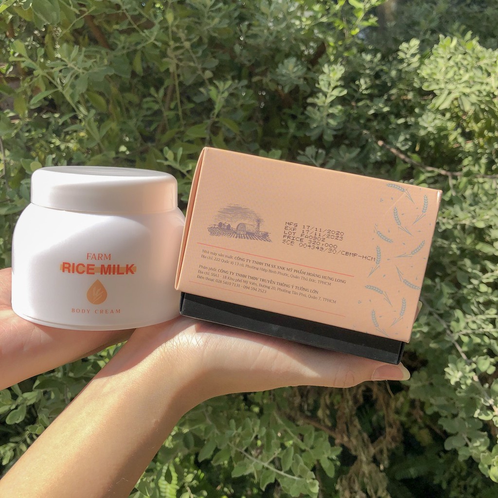 Kem Dưỡng Trắng Toàn Thân Nước Vo Gạo 250g | BigBuy360 - bigbuy360.vn