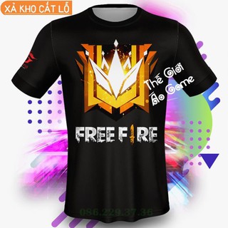 [Bán Chạy] Áo Free Fire Rank Đại Kiện Tướng Cực Chất