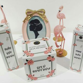 Combo Tinh dầu bưởi + gel ủ bưởi dừa Nga Hoàng