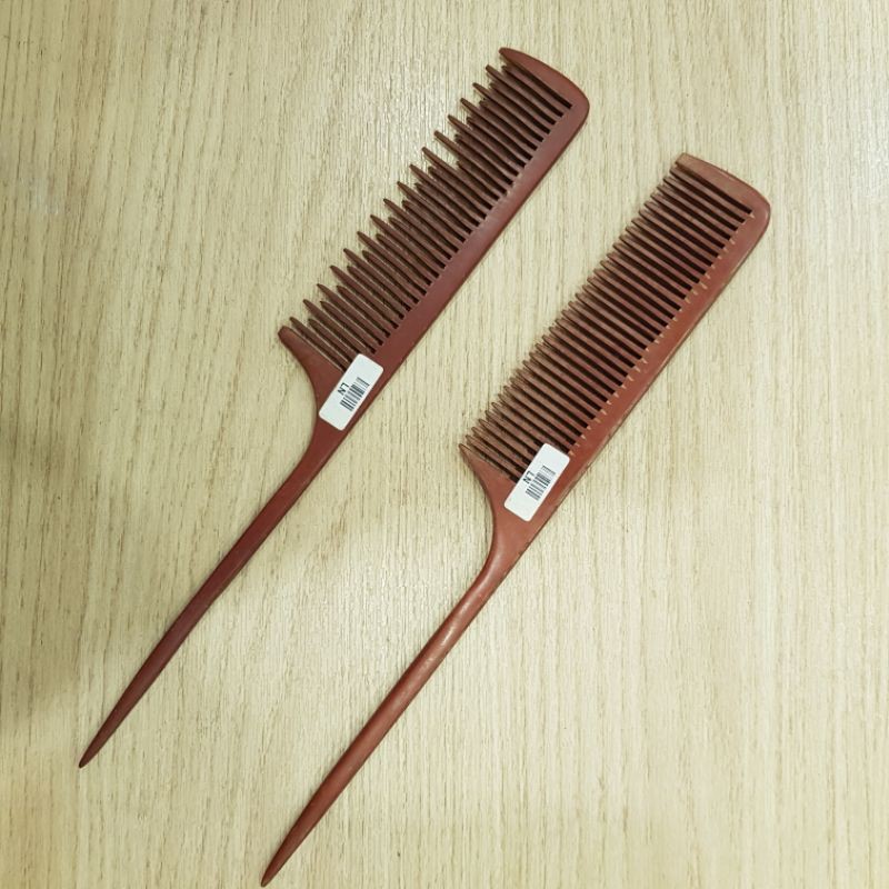 Lược gỗ cắt tóc, chải đầu