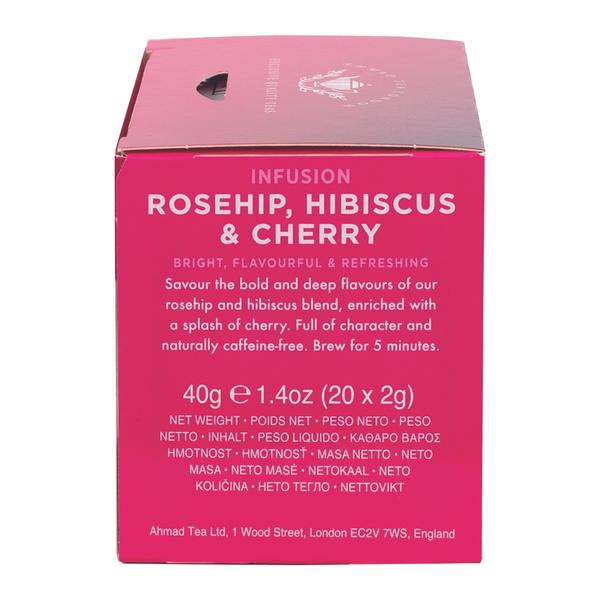 Trà thảo mộc Rosehip, Hibiscus & Cherry Infusion