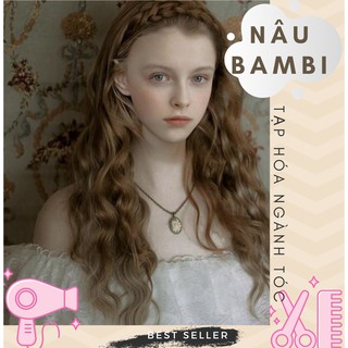 Thuốc nhuộm tóc Nâu Vàng Bambi + kèm oxi