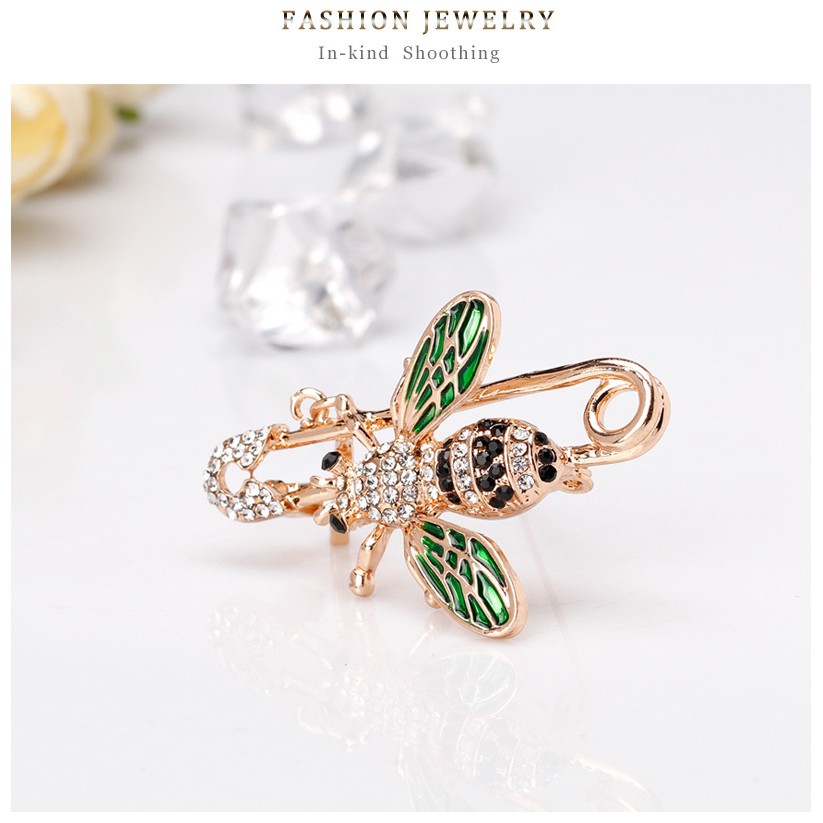 Kim băng cài áo cánh xanh GC261