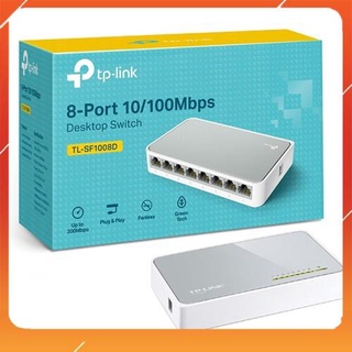 Switch 8 port bộ chia mạng 8 cổng TPLINK 100Mbps , bộ chia 1 ra 8 cổng internet,tiện dụng,dễ lắp đặt