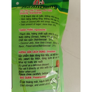 Thạch dừa Hạnh Dung hộp 800g
